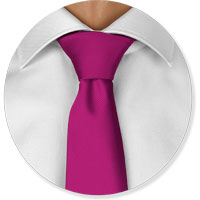 Einfacher Windsorknoten (Halbe Windsorknoten)