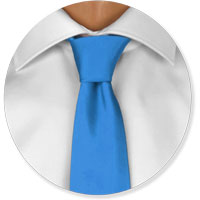 Kleine Krawattenknoten