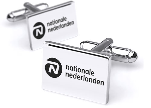 manchetknopen graveren met logo