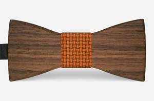 vlinderdas hout