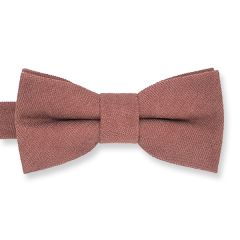 altrosa Fliege Kind Wildleder