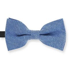 blaue Kinderfliege Baumwolle