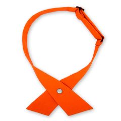 Damen Krawatte neon orange