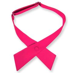 Damenkrawatte neon rosa