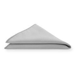 Einstecktuch Silber Fine Line