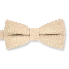 Fliege Wildleder beige