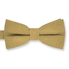 Fliege wildleder buttergelb