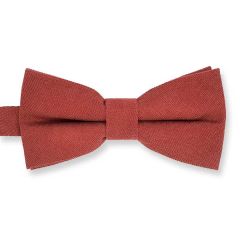 Fliege wildleder terrakotta