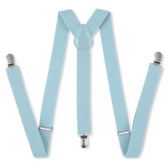 hellblaue Hosenträger