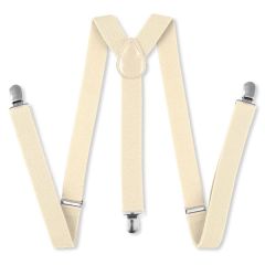 Hosenträger beige