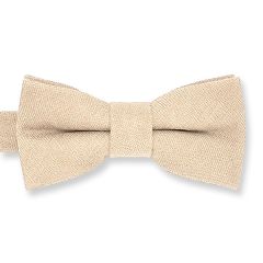 Kinderfliege Wildleder beige