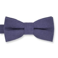 Kinderfliege Wildleder lavendelblau