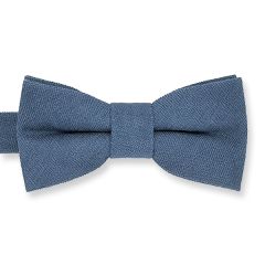 Kinderfliege Wildleder vintage blau