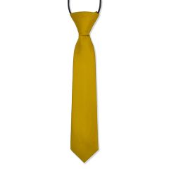 Kinderkrawatte gold Streifen
