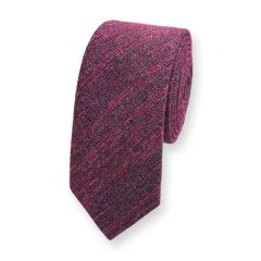 Baumwolle Krawatte Fuchsia
