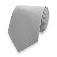 Krawatte Fine Line Silber 8cm