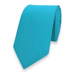 Krawatte schmale türkis 6cm