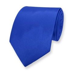 Krawatte blau einfarbig