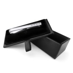Krawattennadel mit Gravur Geschenkbox