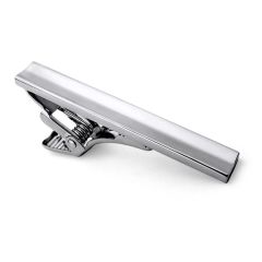 Krawattennadel silber kurz