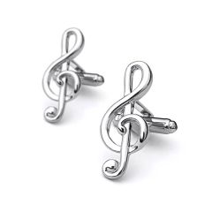 Manschettenknöpfe Musik Violinschlussel
