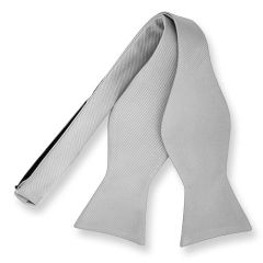 Querbinder silber