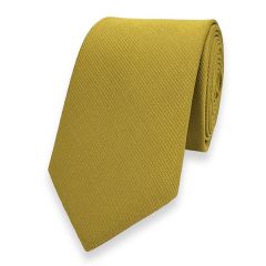 schmale Krawatte gold