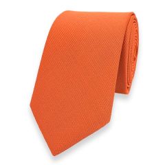 schmale Krawatte orange