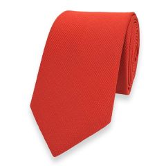 schmale Krawatte rot 6cm
