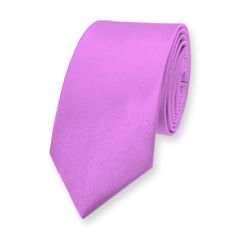 Krawatte violett schmal Herren