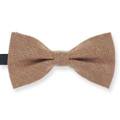 braune Kinderfliege Baumwolle