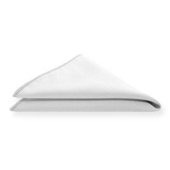 Einstecktuch weiß fine line