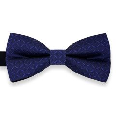 Fliege blau violett Herren