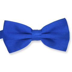 Fliege blau einfarbig