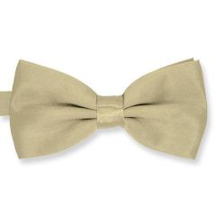 Fliege champagne einfarbig