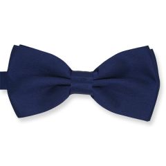 Fliege dunkelblau einfarbig