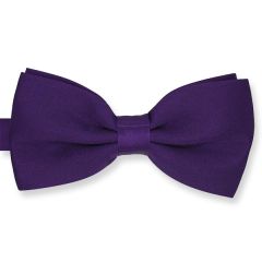 Fliege dunkelviolett einfarbig