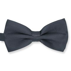 Fliege graphit einfarbig