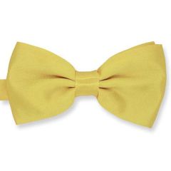 Fliege hellgold einfarbig