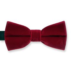 Fliege Kinder Samt rot