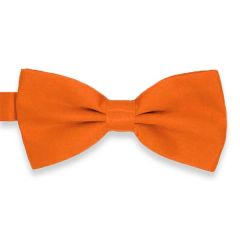 Fliege orange einfarbig