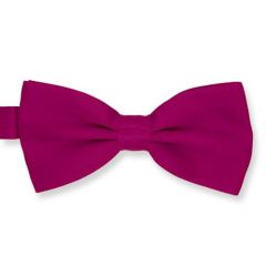 Fliege shocking violett einfarbig