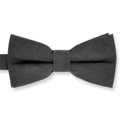 Fliege Wildleder graphit