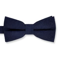 Fliege Wildleder marineblau