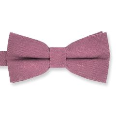 Fliege Wildleder mauve