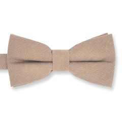 Fliege Wildleder taupe