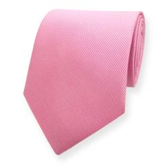 Krawatte gestreift rosa fine line