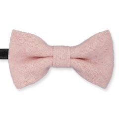 Kinder Fliege Wolle rosa