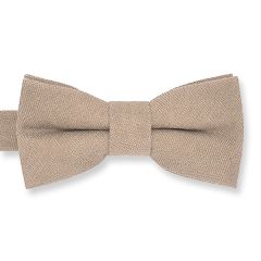 Kinderfliege Wildleder taupe