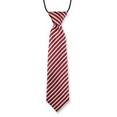 Kinderkrawatte bordeaux gestreift
